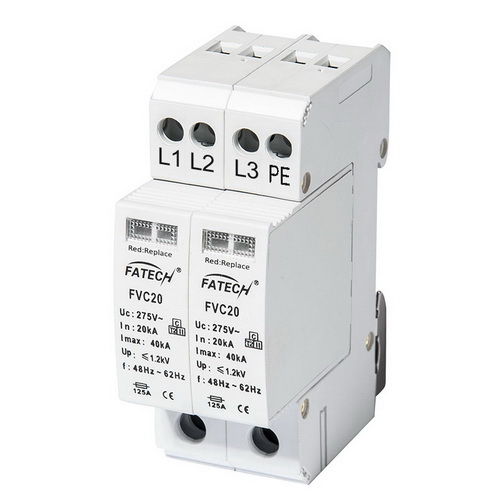 Type 2 surge arrester FVC20C/3+NPE-xxx (S) seriesfor power suppliesremote signalingAC