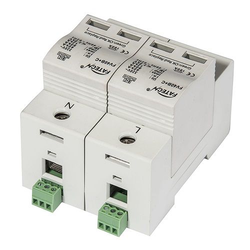 Type 1 surge arrester FV40B+C/2-xxx(S) seriestype 2for power suppliesremote signaling
