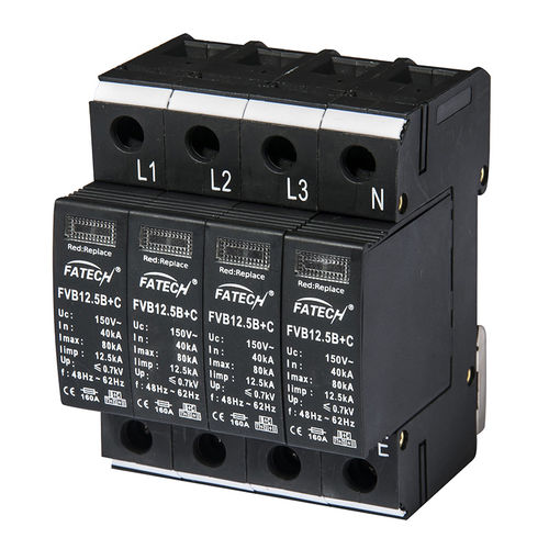 Type 1 surge arrester FVB12.5B+C/3+NPE-xxx(S) seriestype 2for power suppliesremote signaling