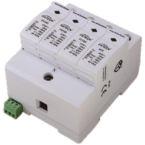 Type 2 surge arrester FV10D/3+NPE-xxx(S) seriesfor power suppliesremote signalingAC