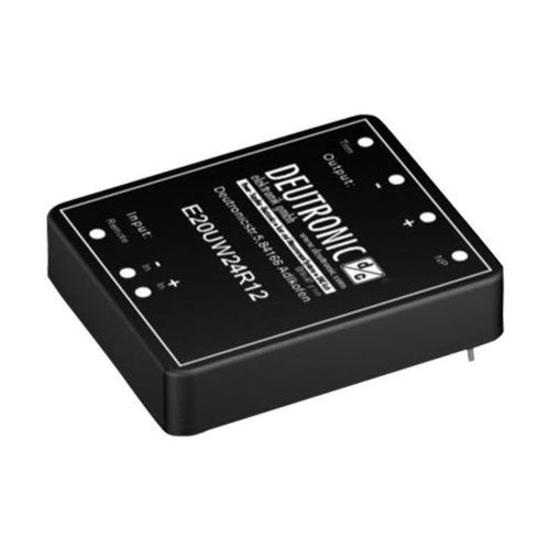 Встроенный преобразователь постоянного тока серии E20UW, диапазон входного напряжения 4:1, изолированный