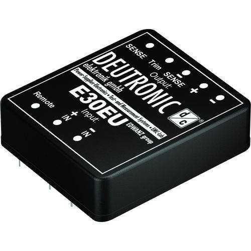 Модуль преобразователя постоянного тока в постоянный с печатной платой E30EU, серия 4:1, диапазон входного напряжения, изолированный, регулируемый