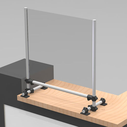 Защитная перегородка приемной от кашля