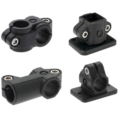 Соединитель для круглой трубки, перекрестный, угловой, угловой