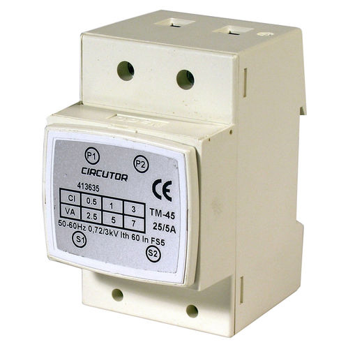 Измерительный трансформатор тока серии TM45, инкапсулированный для монтажа на DIN-рейку