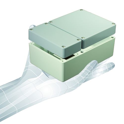 Настенный корпус aluTWINпрямоугольныйалюминийдвухкамерный