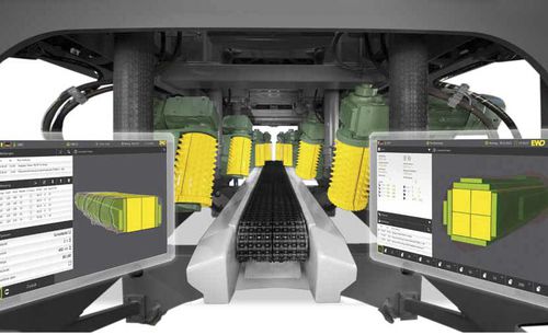 Горизонтальный питатель-позиционер ZE 2роликовый с сервоприводом для древесины