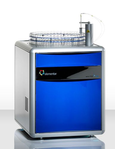 Анализатор общего органического углерода Vario TOC, кубический азот, жидкая концентрация