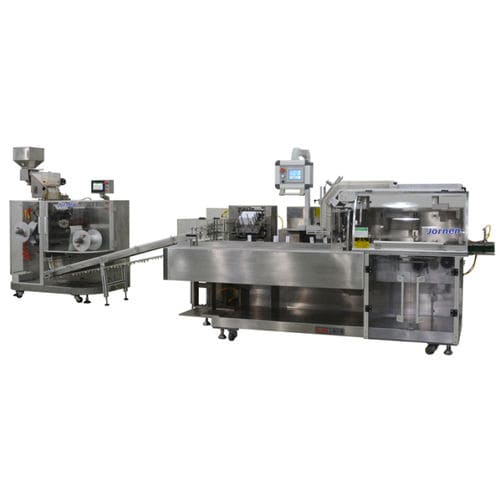 Вертикальная картонажная машина для блистерной упаковки