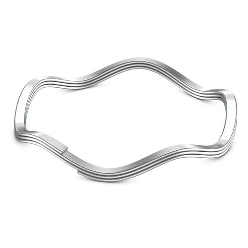 Волнистая пружина серии NSSR, NSSBсжатиеплоская проволока inox