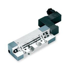 Золотниковый гидрораспределитель серии Kс электромагнитным управлениемпневматический5/2-ходовой