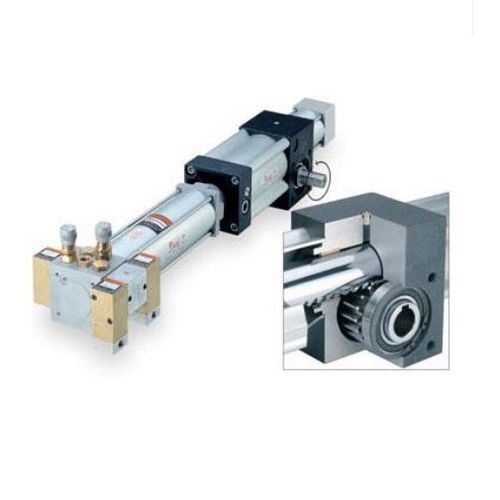 Поворотный цилиндр UCRгидропневматический зубчатый