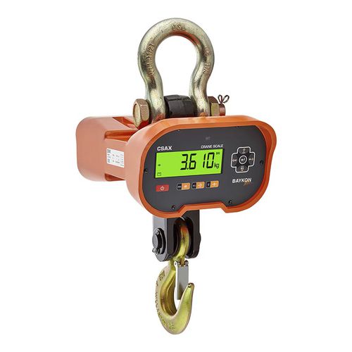 Крановые весы с ЖК-дисплеем BWI-CSAXдля тяжелых условий эксплуатациис аккумуляторомкомпактный
