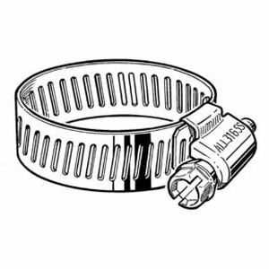 Хомут стальной 47851/B6HSPX с червячной лентой