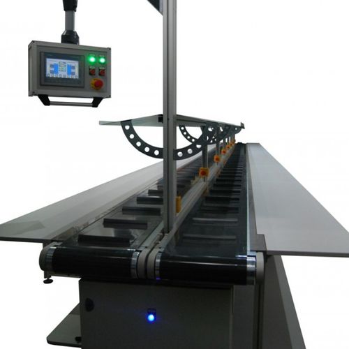 Assembly line conveyor LMK-1beltconstructionlightweight