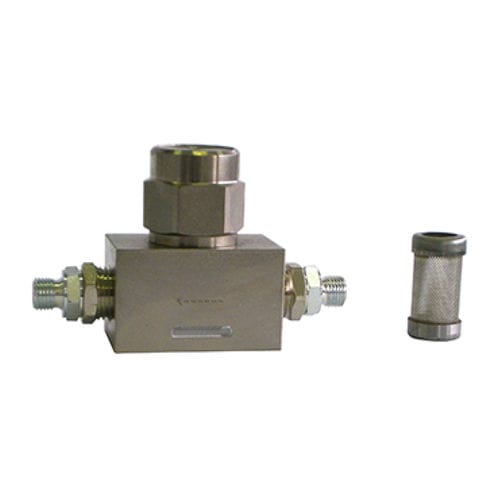 Патрон жидкостного фильтравысокого давлениядля высоковязких жидкостей