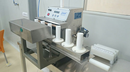 Полуавтоматический импульсный запайщик с горизонтальной трубкой