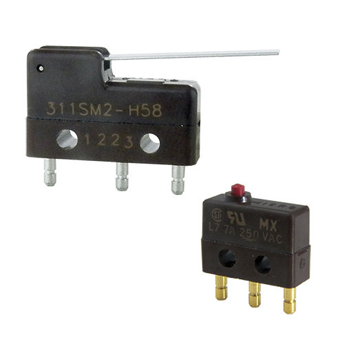 Рычажный переключатель серии S однополюсный/выключаемый электромеханический