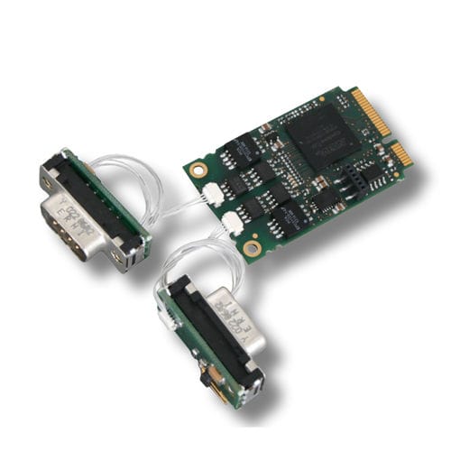 Интерфейсная плата Mini PCIe CAN-PCIeMini/402-2PCI BusFPGACAN Bus