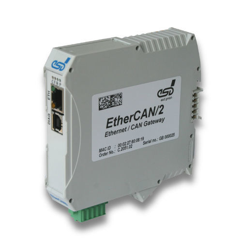 Коммуникационный шлюз EtherCAN/2industrialTCPEthernet