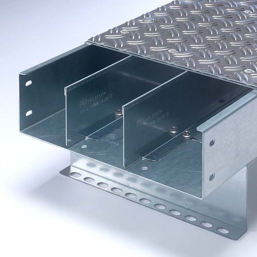 Кабельный короб листовой стальной оцинкованныйжесткий