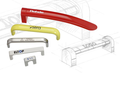Адаптируемая ручка двернаяалюминийокс