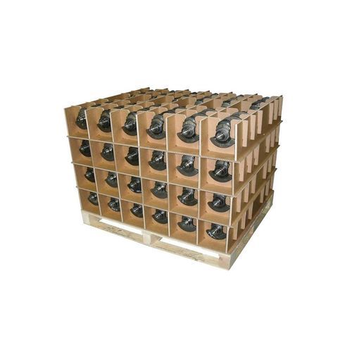 Картонная упаковка для автомобильных запчастей