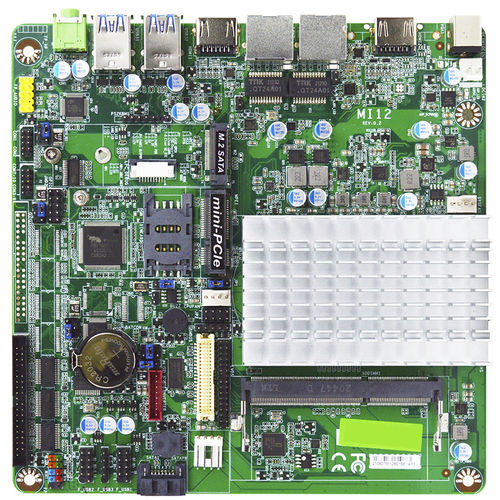 Материнская плата Mini-ITX серии MI12-00CIntel® Celeron® J3455Intel® Apollo LakeIntel®