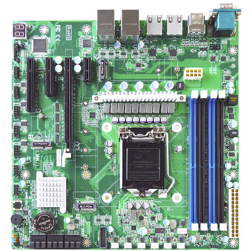 Материнская плата формата Micro-ATX серии MM21-Q4700 Intel® Core™ 10-го поколения Intel® Core™Intel® Q470E 11-го поколения