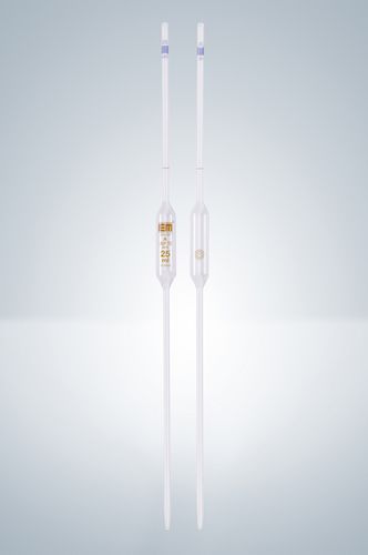 Пипетка мерная одноканальная с натриевой известьюручная