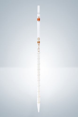 Пипетка одноканальная, с натронной известью, градуированная, ручная.