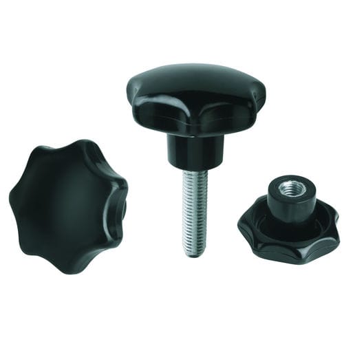 Звездчатая рукоятка K0152функциональнаячугуннержавеющая сталь