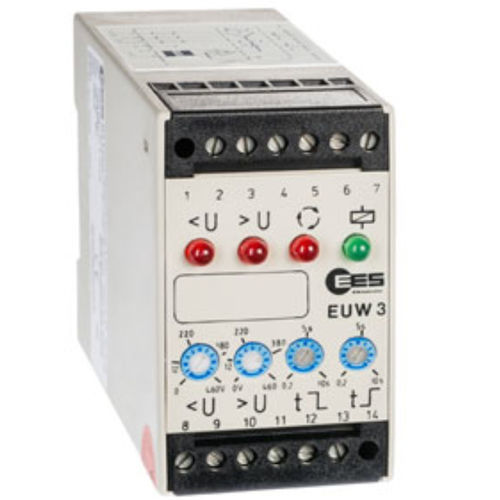 Реле контроля последовательности фаз EUW 3повышенное напряжениепониженное напряжениетрехфазное