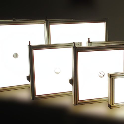 Передний фонарь машинного зрения серии HCL-LEF-Cпрямоугольныйсветодиод машинного зрения