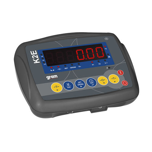 Светодиодный индикатор веса K2E для монтажа на панели, для настенного монтажа, с дистанционным управлением