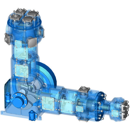 Компрессор низкого давления серии OPC 8поршневойвоздушныйс электрическим приводом