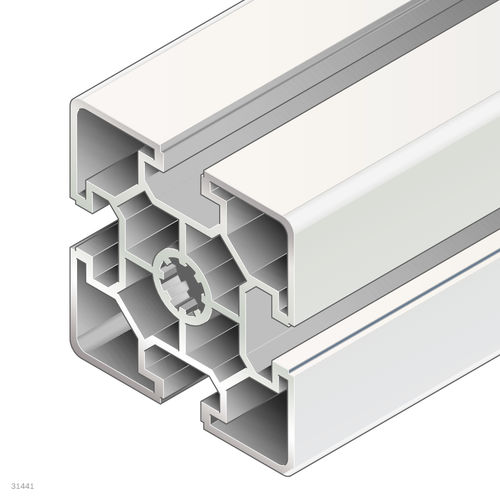 Профиль алюминиевый 3842557204прямоугольныйпромышленныйоткрытый