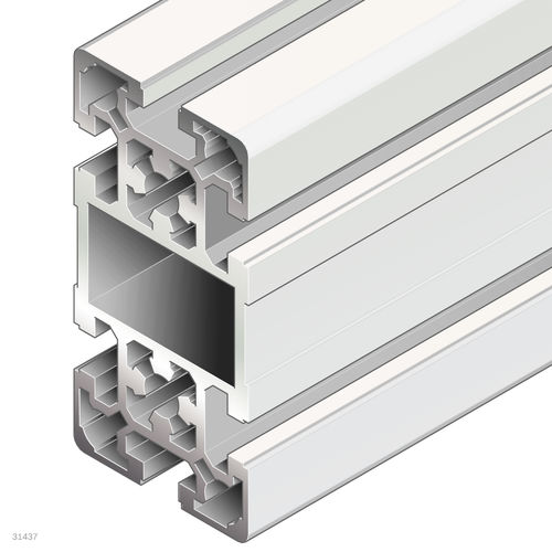 Профиль алюминиевый 3842537825прямоугольныйпромышленныйоткрытый