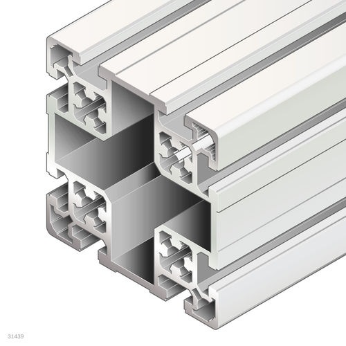 Профиль алюминиевый 3842529355прямоугольныйпромышленныйоткрытый