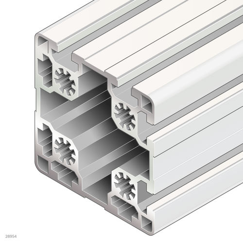 Профиль алюминиевый 3842538296прямоугольныйпромышленныйоткрытый