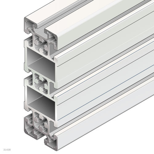 Алюминиевый профиль 3842537826прямоугольныйпромышленныйоткрытый