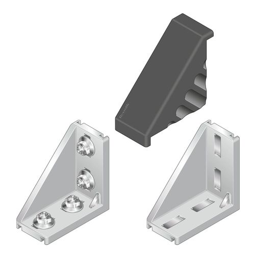 Кронштейн алюминиевого профиля 3842523567металлоцентрирующий