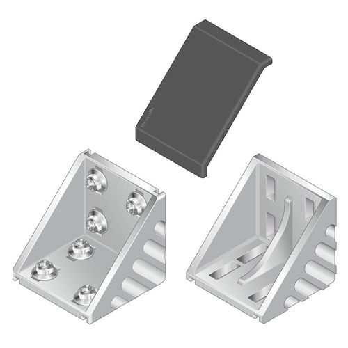 Кронштейн алюминиевого профиля 3842523575металлоцентрирующий