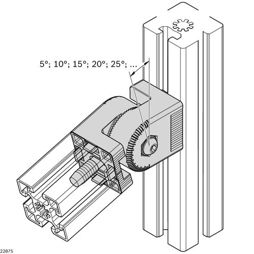 Угловой шарнир 3842546564металл