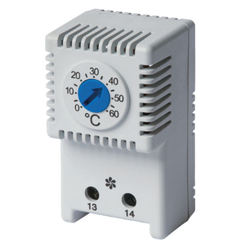 Биметаллический термостат THV2регулируемыйна DIN-рейкудля электрошкафа