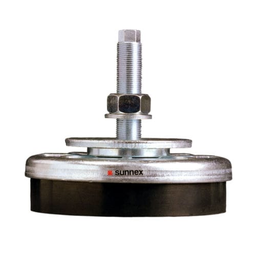 Выравнивающая антивибрационная опора OSMцилиндрическаястальрезина