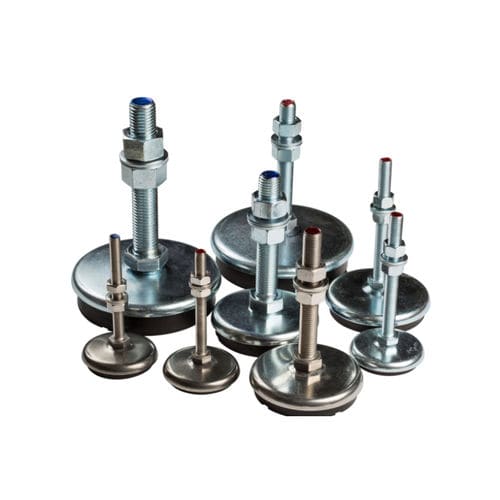 Выравнивающая антивибрационная опора AMcylindricalinoxmachine