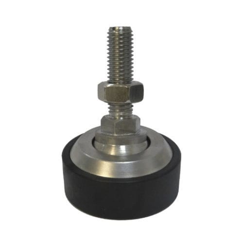 Лапка станка PATA/IM, резина, нержавеющая сталь, регулируемая