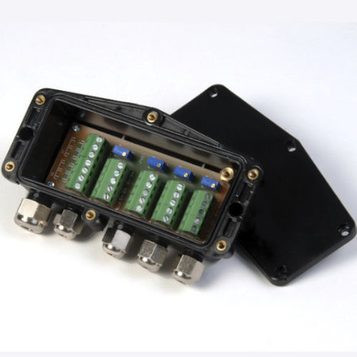 Распределительная коробка тензодатчиков CAJA/4-PL для поверхностного монтажапластикс кабельным вводом