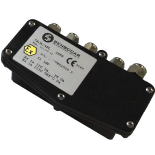 Распределительная коробка тензодатчиков CAJA/4-PL-EX для поверхностного монтажаATEXпластик